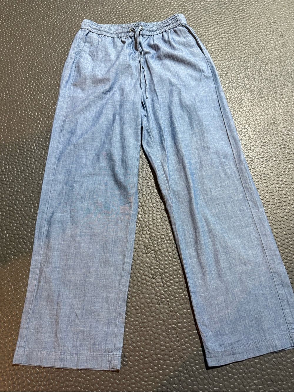 Women J. Crew Light Blue Wide Leg Summer Pants